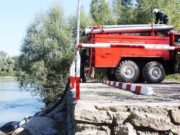 Первый пожарный пирс построен в Майме на острове Южный Первый пожарный пирс построен в Майме на острове Южный