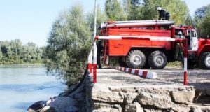 Первый пожарный пирс построен в Майме на острове Южный Первый пожарный пирс построен в Майме на острове Южный