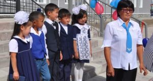 Новую школу торжественно открыли в Паспарте