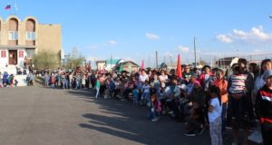 В Кош-Агаче отремонтировали центральную площадь