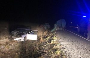 Горожанин на Nissan Cefiro врезался в трактор без габаритных огней на Чуйском тракте