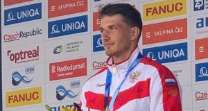 Кирилл Сеткин завоевал серебряную медаль в финале Кубка мира по гребному слалому