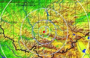 Очередное землетрясение магнитудой 4.3 произошло в Республике Алтай