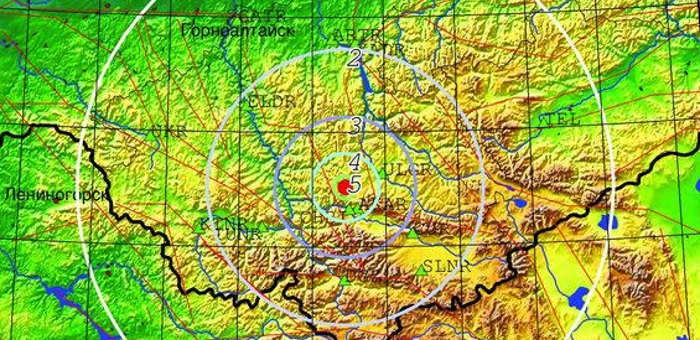 Очередное землетрясение магнитудой 4.3 произошло в Республике Алтай