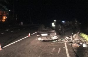 Молодой человек без прав разбил Toyota Land Cruiser 100 на Чуйском тракте