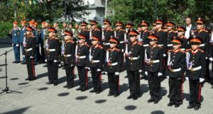 Пятиклассников приняли в кадеты