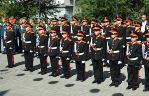Пятиклассников приняли в кадеты Пятиклассников приняли в кадеты