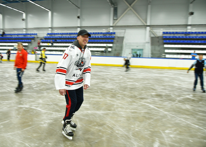 Завершилось строительство спортивного комплекса «Атлант»