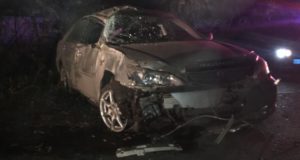 Жительница Маймы на Toyota Camry протаранила гаражный бокс