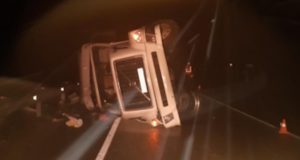 Кемеровчанин на грузовом Volvo перевернулся на Чуйском тракте Кемеровчанин на грузовом Volvo перевернулся на Чуйском тракте