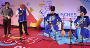 «Сказители Алтая» выступили в Берлине «Сказители Алтая» выступили в Берлине