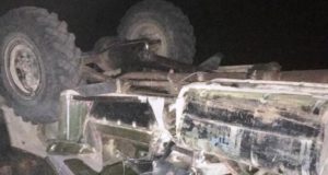 На склоне горы перевернулся грузовик, два человека погибли На склоне горы перевернулся грузовик, два человека погибли