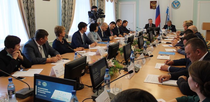 Представители президиума генсовета «Единой России» оценили ход реализации нацпроектов в Республике Алтай