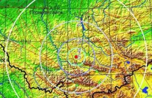 Очередное землетрясение произошло сегодня ночью на Алтае Очередное землетрясение произошло сегодня ночью на Алтае