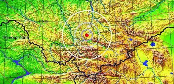 На границе Онгудайского и Улаганского районов опять землетрясение: магнитуда 3,3