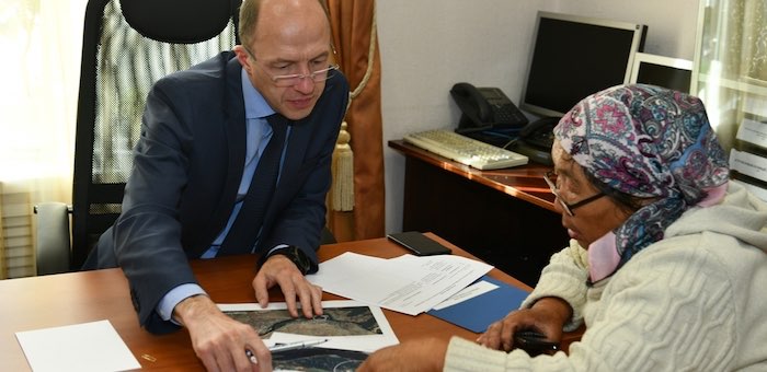Олег Хорохордин провел прием граждан