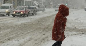 Штормовое предупреждение: усиление ветра, снег, метели