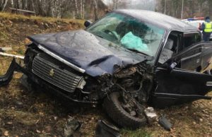 Пенсионерка устроила аварию на Чуйском тракте