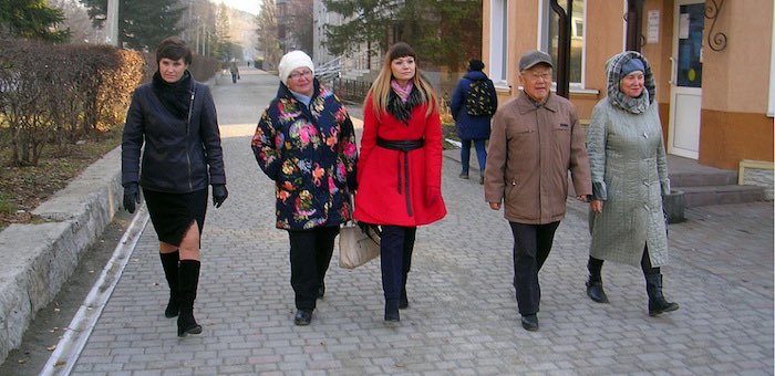 В центре Горно-Алтайска завершился ремонт тротуаров