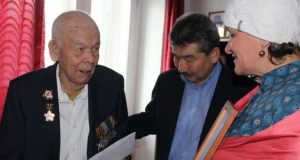 95 лет исполнилось участнику Великой Отечественной войны Михаилу Бояркину