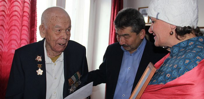95 лет исполнилось участнику Великой Отечественной войны Михаилу Бояркину