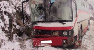 Автобус столкнулся с грузовиком в Шебалинском районе Автобус столкнулся с грузовиком в Шебалинском районе