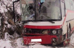 Автобус столкнулся с грузовиком в Шебалинском районе Автобус столкнулся с грузовиком в Шебалинском районе