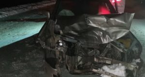 Лобовое столкновение машин произошло по вине жительницы Чойского района Лобовое столкновение машин произошло по вине жительницы Чойского района