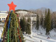 Руководители республики поздравили жителей Горного Алтая с Новым годом Руководители республики поздравили жителей Горного Алтая с Новым годом