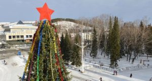 Руководители республики поздравили жителей Горного Алтая с Новым годом