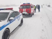 Из-за непогоды ограничено движение транспорта в сторону Барнаула Из-за непогоды ограничено движение транспорта в сторону Барнаула