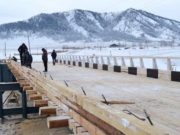 Завершилось строительство моста через реку Каярлык Завершилось строительство моста через реку Каярлык