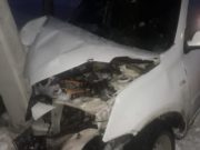 Автомобиль врезался в опору ЛЭП, госпитализированы двое маленьких детей Автомобиль врезался в опору ЛЭП, госпитализированы двое маленьких детей