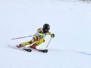 Олег Хорохордин оценил горнолыжную трассу на горе Комсомольской Олег Хорохордин оценил горнолыжную трассу на горе Комсомольской