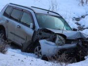 Возле Камлака разбился Nissan X-Trail Возле Камлака разбился Nissan X-Trail