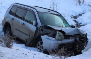 Возле Камлака разбился Nissan X-Trail