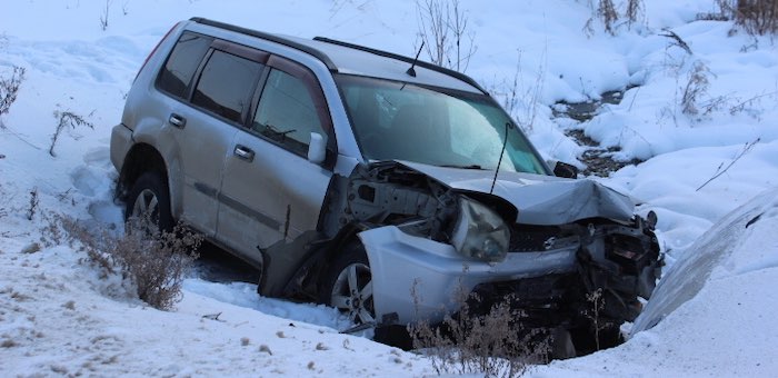 Возле Камлака разбился Nissan X-Trail