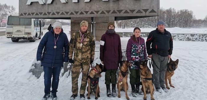 Команда аграрного колледжа одержала победу в соревнованиях по собаководству