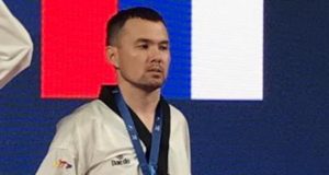Аржан Арбаков стал чемпионом России по паратхэквондо