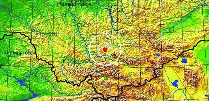 Землетрясение произошло в Онгудайском районе