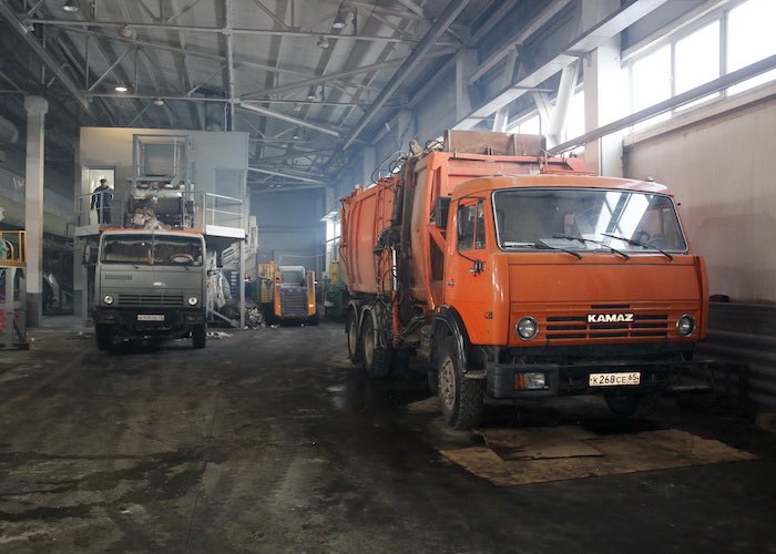 Олег Хорохордин проинспектировал завод по переработке и утилизации ТБО