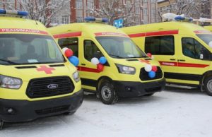 Районы получили автомобили скорой помощи и школьные автобусы Районы получили автомобили скорой помощи и школьные автобусы