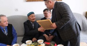 Единственный ветеран войны из Кош-Агачского района отпраздновал 95-летний юбилей