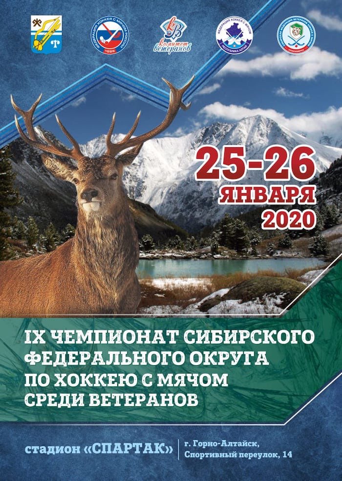 В Горно-Алтайске пройдут матчи чемпионата Сибири по хоккею с мячом