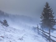 Опять штормовое: усиление ветра, снег, метели Опять штормовое: усиление ветра, снег, метели