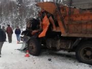 Два грузовика столкнулись на трассе в Турочакском районе Два грузовика столкнулись на трассе в Турочакском районе
