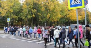 Пешеходные переходы возле школ и детских садов завершат обустраивать в 2020 году