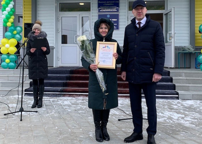 Новый детсад и два ФАПа открыты в Усть-Коксинском районе