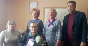 Участник войны Виктор Трушкоков отмечает 96-й день рождения