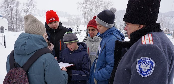 В День защитника Отечества в Майме прошла игра-путешествие